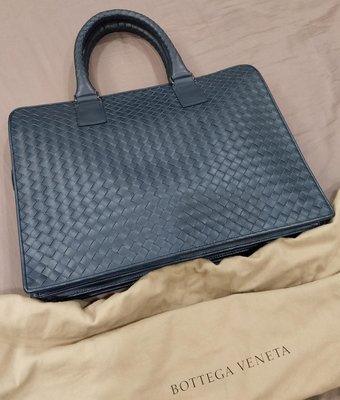 全新精品 自售 Bottega Veneta 義大利製 手提公事包 約38X30X10