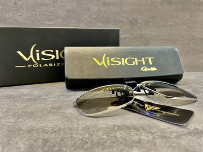 Gamakatsu &amp; VISIGHT  GM-1736 V20 夾式偏光眼鏡  全館可合併運費 消費滿$500免運費