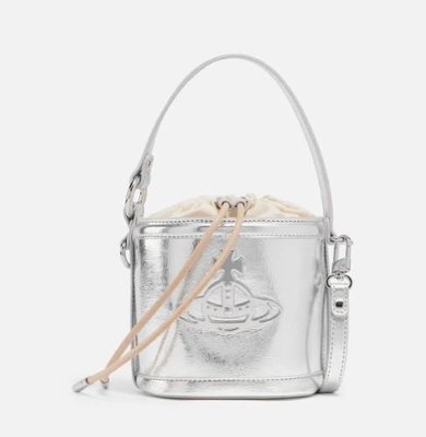 代購Vivienne Westwood Daisy Patent Leather Bucket優雅前衛氣質手提肩背水桶包