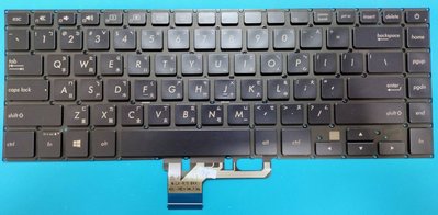 ASUS 華碩 UX580 UX580G UX580GE UX580GD全新 深藍色背光中文鍵盤