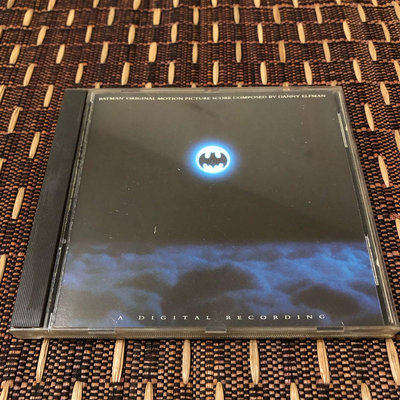 二手CD 蝙蝠俠（BATMAN）電影原聲帶專輯（無ifpi 美國版）