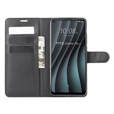 HTC Desire 20 Pro/U12 Plus商務手機殼防摔卡槽支架手機皮套 HTC 手機保護殼 防摔殼