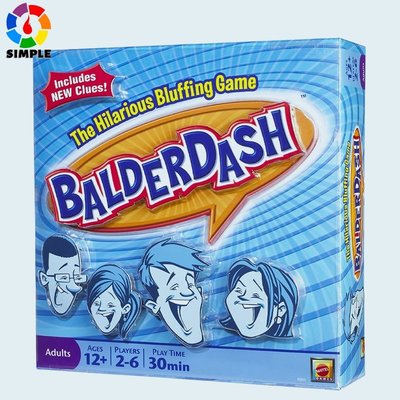 桌遊 桌遊配件搞笑虛張遊戲 Balderdash 棋盤遊戲