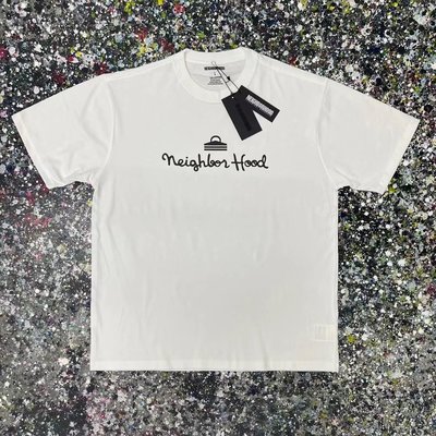 日本neighborhood潮牌22SS夏季工具箱圖案白色短袖T恤tee