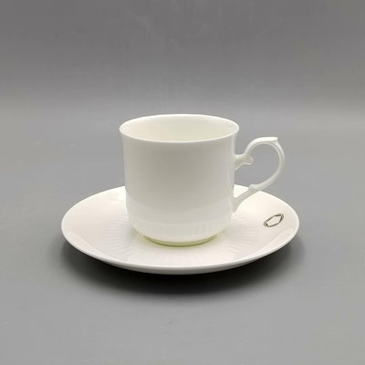 回流精品瓷器 日本Narumi鳴海骨瓷咖啡杯白瓷純色下午茶杯