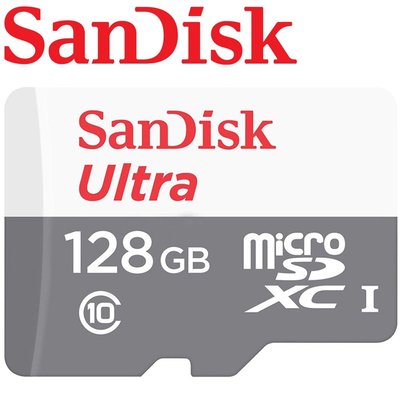 公司貨 SanDisk 128G 128GB 100MB/s Ultra microSDXC UHS-I TF 記憶卡