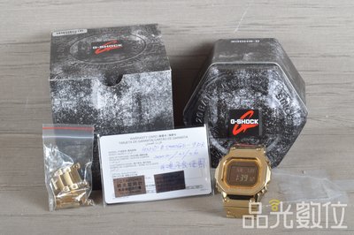 【品光數位】Casio G-SHOCK GMW-B5000GD-9 35周年 腕錶 43.2mm #120215K