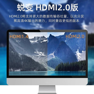 優聯HDMI分配器一分十4K60HZ數字高清視頻分屏器1進10出2.0電視賣場播放器一分十屏幕同顯十口拼接