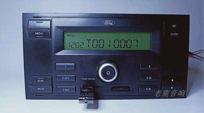 精品代替老款福克斯CD機福特福克斯收音機全順V348原車USB無CD機功能