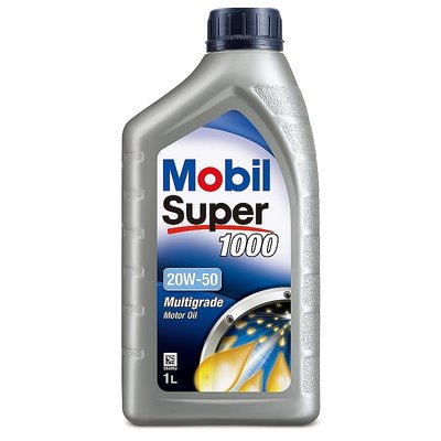 【順】問答付款24罐免運 拆箱140元 公司貨 美孚 Mobil Super 1000 20W50 20W-50 機油