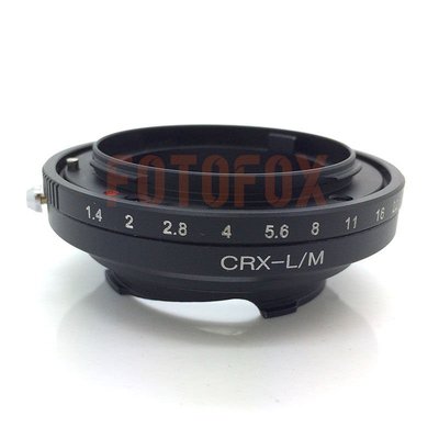 Contarex CRX鏡頭轉徠卡LM轉接環M34/5/6/7/8/9 CRX-LM