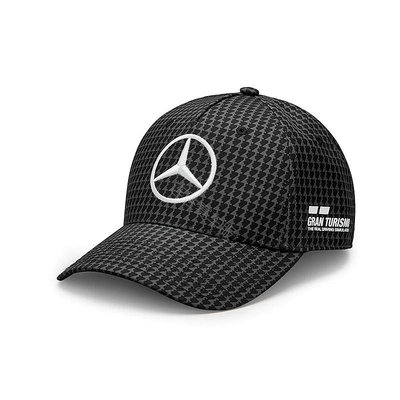 熱銷23新款 f1賽車帽梅賽德斯賓士車隊帽子amg棒球帽漢密爾頓男鴨