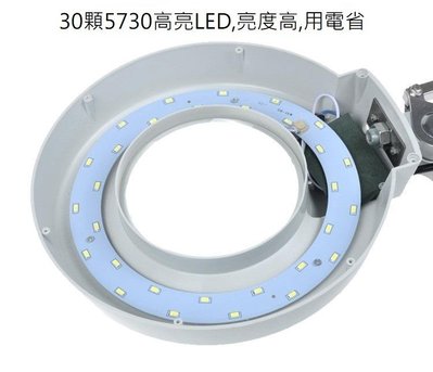 LED 放大鏡 燈管配件取代22W環型燈管 LED燈源鎮流電路板套件 5730 2835 LED 15W 110V 白光