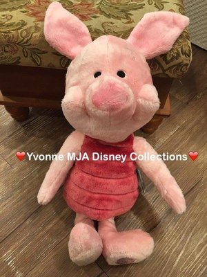 Yvonne MJA 英國迪士尼Disney 商店限定正品維尼貼心好友 小豬(Piglet)大型娃娃 現貨/預購