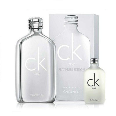便宜生活館【香水】CALVIN KLEIN CK ONE 白金未來限量版10ml 滾珠分裝瓶 (可超取)