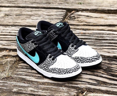 NIKE SB DUNK LOW PRO ELEPHANT 大象Atmos 四獸紋爆裂紋