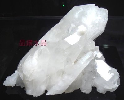 『純天然水晶量販』天然白水晶簇*超白亮透1.4公斤(完整的雙尖體)防小人必備!超值特惠中