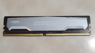 二手美光Micron Crucial Ballistix DDR4 2400 4G記憶體
