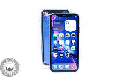 【台南橙市3C】Apple iPhone XR 64G 64GB 藍 6.1吋  二手手機 #76141