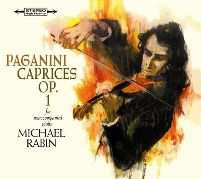 MICHAEL RABIN-Paganini 24 Caprices for Solo Violin Op.1 (CD)