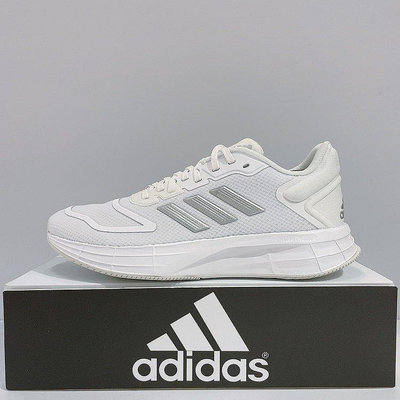 adidas DURAMO 10 女生 白色 透氣 舒適 運動 慢跑鞋 GX0713