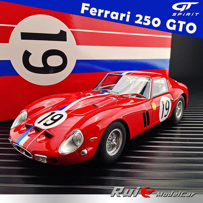 汽車模型 合金模型車 原廠模型車1:18 GT-Spirit法拉利Ferrari 250 GTO手版樹脂仿真汽車模型