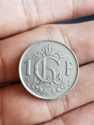 盧森堡1952年1法郎硬幣