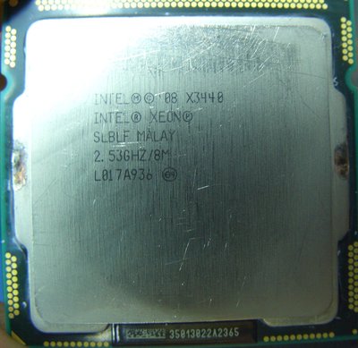 X3440處理器lga1156 cpu xeon(非i3-530 i5-750 i7-860 i7-870 875k)