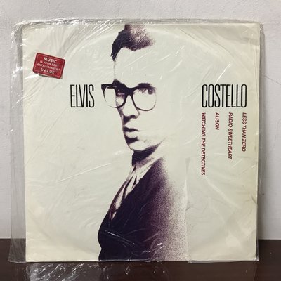 晨雨黑膠【西洋】全新未拆英版/Elvis Costello – Less Than Zero/12 45 RPM