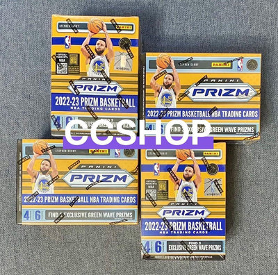【CCSHOP】2022-23 Prizm Blaster Fanatics版本拆綠波紋亮、銀亮NBA球員卡盒手雷一盒