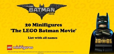 現貨~限量! 樂高 LEGO 71017 蝙蝠俠 人偶 全20種一套