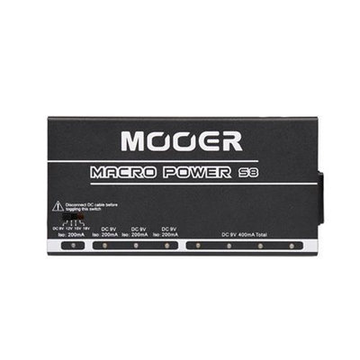詩佳影音MOOER 魔耳 Micro Power S8 單塊效果器電源 8路獨立輸出 大電流影音設備
