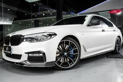 【政銓企業有限公司】BMW G30 G31 MPerformance款 碳纖維 抽真空卡夢三件式 前下巴 520 530