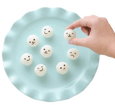 日本Arnest小圓球飯糰模具日式米飯diy卡通廚房小工具寶寶便當媽媽是超人