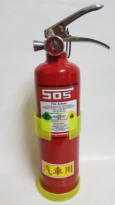 車用滅火器(紅瓶)HFC-236潔淨氣體1型1p(高濃度) 新型高效能氣體 新海龍氣體 永久免換藥 高濃度氣體