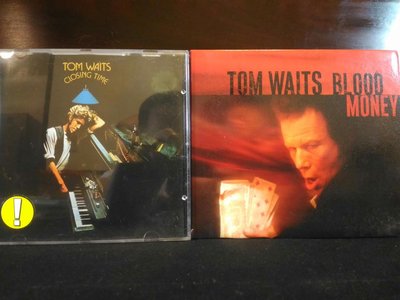 Tom Waits ~ Rain Dogs 等九張專輯CD。
