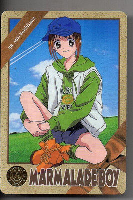 《CardTube卡族》(061122) 88 日本原裝橘子醬男孩 萬變卡∼ 1995年遊戲普卡