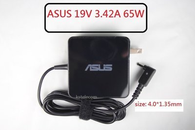 新款原裝ASUS 19V 3A 65W 筆電變壓器規格4.0*1.3mm.FO 21A,UX31A,UX32A.