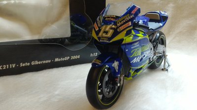 【現貨】1:12 Minichamps Honda RC211V Sete Gibernau MotoGP 2004