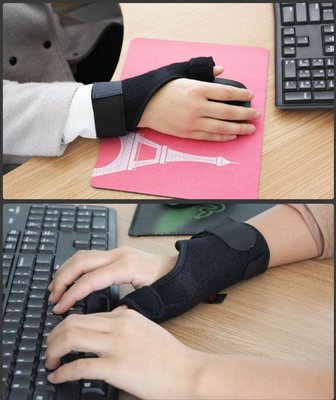 【安琪館】 繞指型護腕 AOLIKES 原廠正品 可調式鋼板 護腕 拇指扭傷 媽媽手 腱鞘炎 電腦手 鼠標手