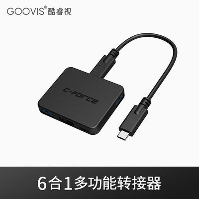 【立減20】GOOVIS USB-C手機視頻轉換器typec轉HDMI轉接器switch底座擴展塢