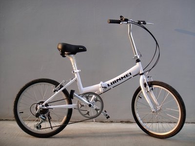 『聯美自行車 LIANMEI』超級豪華款20吋6速摺疊 (男生.女生.小朋友皆適合)  整套SHIMANO變速系統