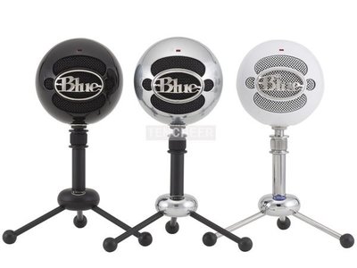 ＜TENCHEER現貨＞ Blue Microphones Snowball USB Microphone 專業型電容式 USB 麥克風 (黑、銀、白色)