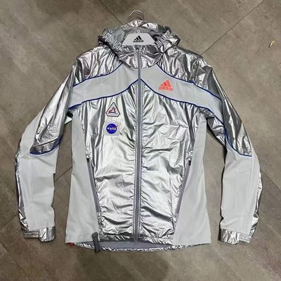 【100%正品】Adidas愛迪達外套男2022新款SPACE JKT運動訓練防風夾克GK8816 可開發票