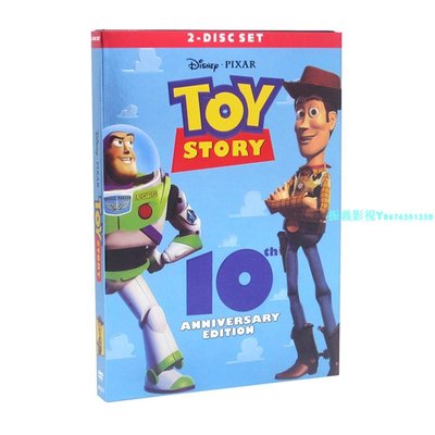原版經典動畫片 玩具總動員Toy Story1  2DVD英文發音字幕『振義影視』