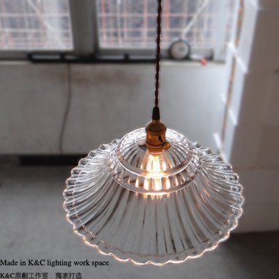 INPHIC-vintage復古懷舊水晶帽子吊燈全銅頭 餐廳loft漫咖啡吊燈