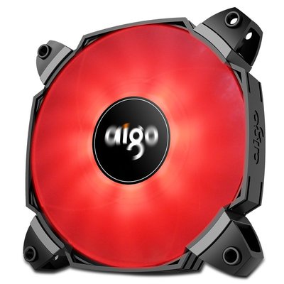 Aigo/愛國者 冰魄BX12 雙扇葉渦輪增壓 12CM機箱風扇臺式電腦靜音