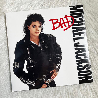 正版 邁克爾杰克遜專輯 Michael Jackson Bad LP黑膠唱片