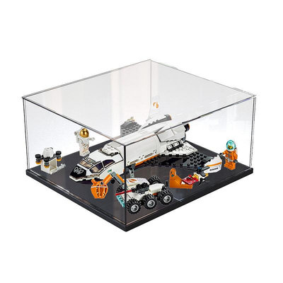 亞克力防塵盒適用樂高60226火星探測航天飛機展示模型玩具透明熱心小賣家
