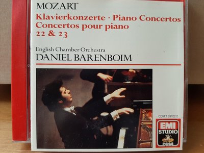 Barenboim,Mozart- P.c No.22&23巴倫波因鋼琴，與英國室內管弦，演繹莫扎特-第22&23號鋼琴協奏曲